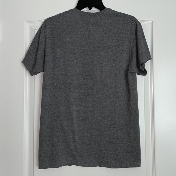 Mens Hanes Gray Tag Less Comfort Wash Shoet Sleeve Undershirt - Picture 2 of 8